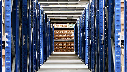 Document storage racking