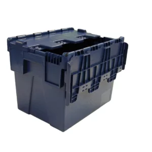 Attached Lid Containers (AT433104AA) AT433104 - AT25BL - 25 Litre - Blue - 400x300x306mm