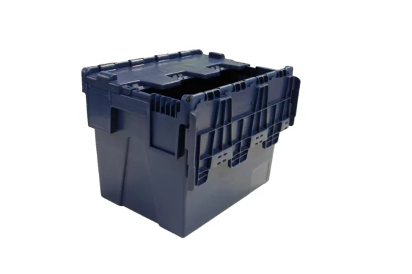 Attached Lid Containers (AT433104AA) AT433104 - AT25BL - 25 Litre - Blue - 400x300x306mm
