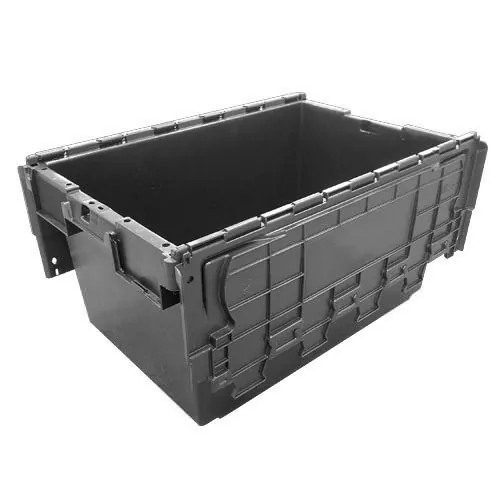 black rectangular container