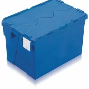 blue lid containers
